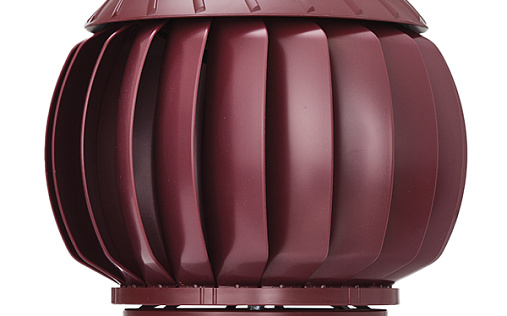 Ротационная венттурбина Gervent Twister 160 мм Бордовый