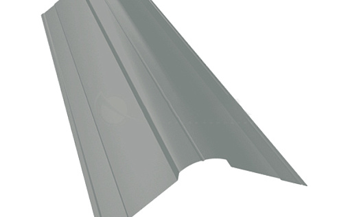 Планка фигурного конька 70x70 Grand Line с покрытием Полиэстер 0,45 мм RAL 7005