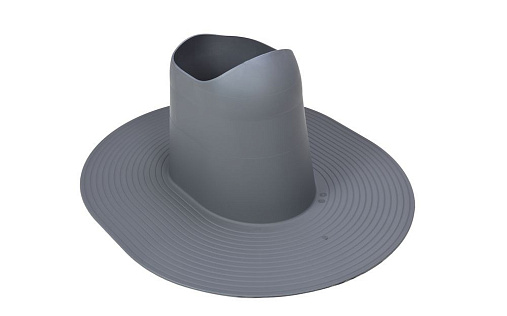 Проходной элемент высокий Vilpe Huopa Серый для плоских и пологих кровель