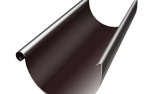 Желоб полукруглый Grand Line 150 мм 3 м RAL 8017