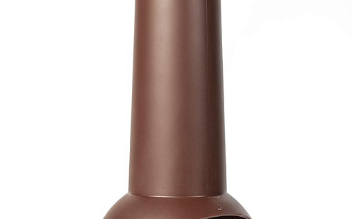 Вентиляционный выход Krovent Pipe-VT диаметром 100/500 мм Коричневый