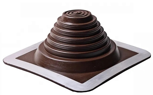 Проходка прямая Master Flash №3 диаметром 6-102 мм, 210х210 мм, коричневый, EPDM