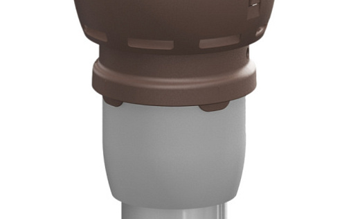 Вентиляционный выход Vilpe Flow 160C/ИЗ/400 Коричневый