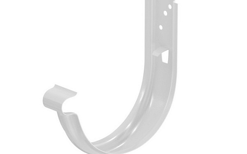 Короткий держатель желоба Aquasystem Премиум 150 мм, Pural, RR 20 (с усилением)