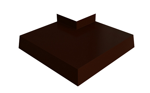 Угол отлива 150 внешний Grand Line с покрытием Satin Matt 0,5 мм RAL 8017