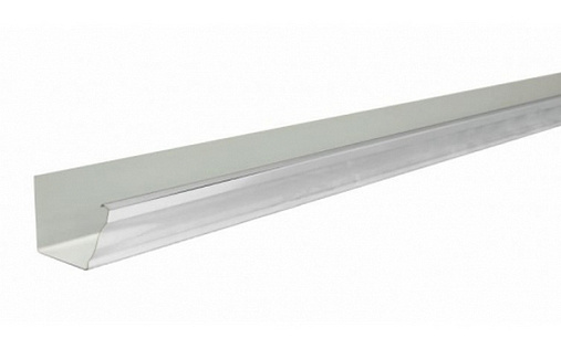 Желоб прямоугольный Grand Line Vortex 127 мм 3 м RAL 9003