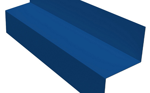 Отлив межэтажный 35 Grand Line с покрытием Satin 0,5 мм RAL 5005