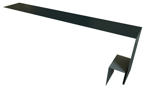 Планка околооконная сложная Блок-Хаус new 250x75x27 Grand Line с покрытием PurPro 0,5 мм RAL 7016