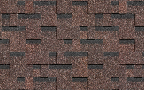 Гибкая черепица Docke Pie Standard Тетрис Коричневый