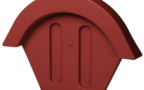 Торцевая заглушка Vilpe Tiili Красный