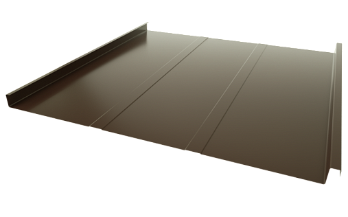 Двойной стоячий фальц Line Grand Line RR 887 с покрытием GreenCoat Pural Matt 0.5 мм