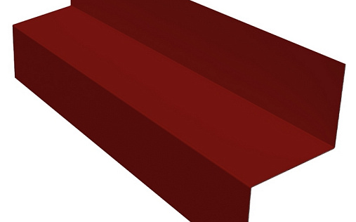 Отлив межэтажный 35 Grand Line с покрытием Полиэстер 0,7 мм RAL 3011