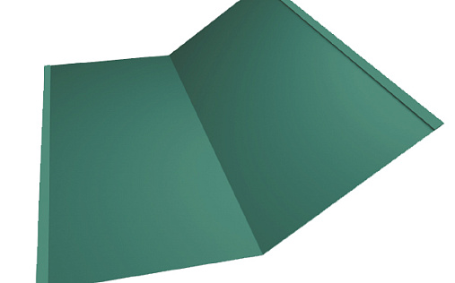 Планка нижней ендовы 300x300 Grand Line с покрытием Полиэстер 0,7 мм RAL 6005