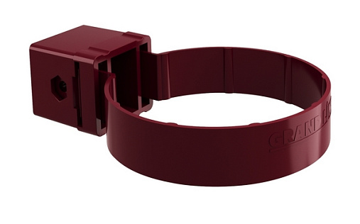 Хомут трубы пластиковый Кликер ПВХ Grand Line Дизайн 135/90 RAL 3005