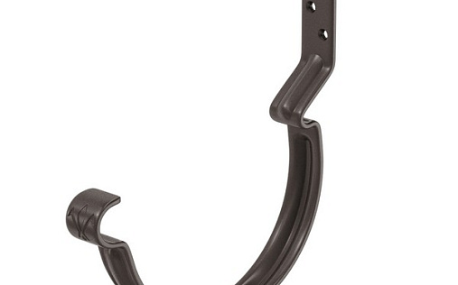 Короткий держатель желоба Aquasystem Премиум 150 мм, Pural, RR 32 (с комплектом крепления У)