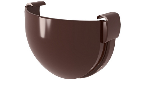 Заглушка ПВХ универсальная Grand Line Дизайн 135/90 RAL 8017