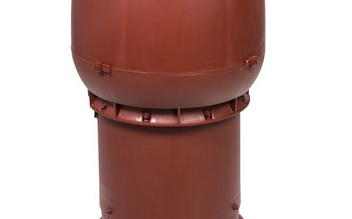 Вентиляционный выход Vilpe XL диаметром 250/ИЗ/700 мм Красный