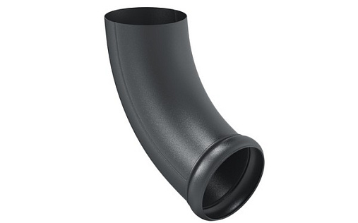 Декорированный отвод трубы Aquasystem Премиум 90 мм, Pural Matt, RR 23