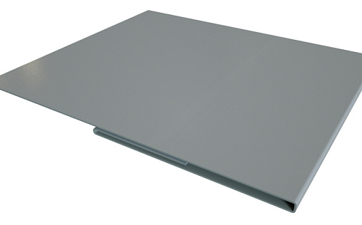 Планка финишная 48x25 Grand Line с покрытием Satin 0,5 мм RAL 7004