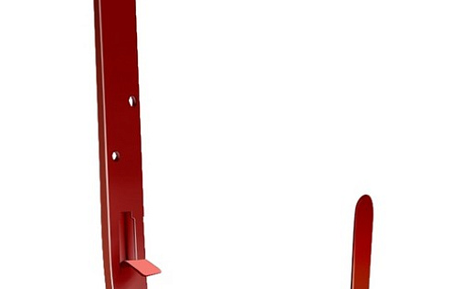 Крюк длинный Grand Line 125 мм RAL 8004