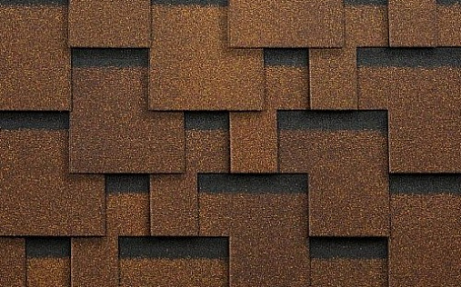Гибкая черепица Shinglas Болеро Терракота