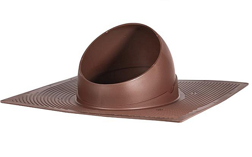 Проходной элемент Krovent Base-VT 125/150 Коричневый