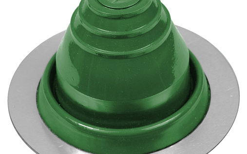 Проходка прямая Master Flash №1 диаметром 6-50 мм, 115х115 мм, зелёный, EPDM