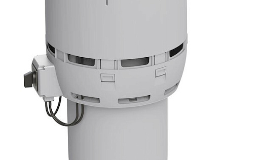 Вентилятор Vilpe Flow ECo110P/110/700 Светло-серый