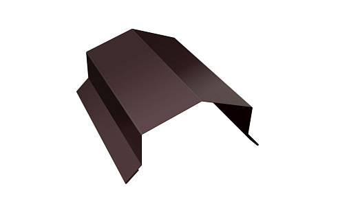 Парапетная крышка угольная 200 мм с покрытием Полиэстер 0.7 мм