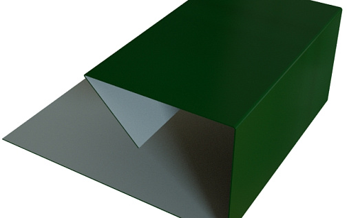 Планка П-образная завершающая сложная 20x30 Grand Line с покрытием Satin 0,5 мм RAL 6005