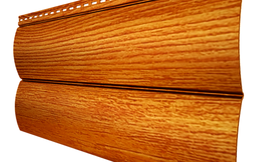 Металлический сайдинг Grand Line БлокХаус New Rowan с покрытием Colority Print 0.45 мм