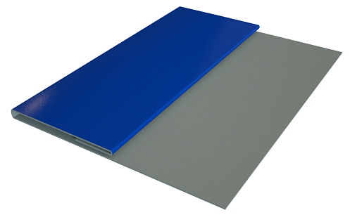 Планка стартовая Блок-Хаус new Grand Line с покрытием Satin 0,5 мм RAL 5005