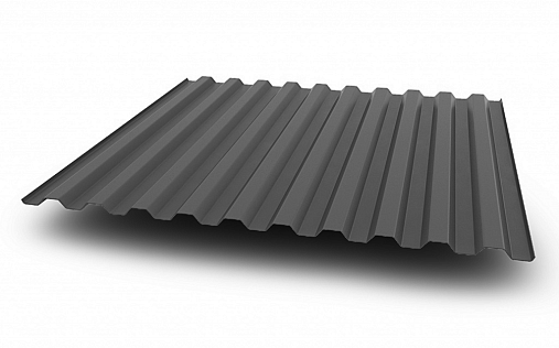 Профнастил С21-1000 с покрытием Drap TX 0.45 мм RAL 7004