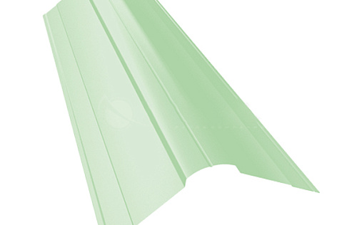 Планка фигурного конька 70x70 Grand Line с покрытием Полиэстер 0,45 мм RAL 6019