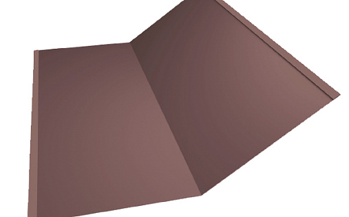 Планка нижней ендовы 300x300 Grand Line с покрытием Полиэстер 0,45 мм RR 32