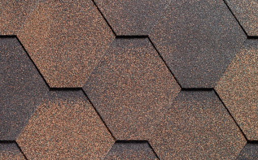 Гибкая черепица Ruflex Sota Медный отлив