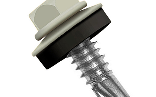 Кровельный саморез по металлу Daxmer 5,5x25 RAL 9007 (250 шт) сверло №3