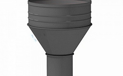 Водосборная воронка 185/140 мм RAL 7024