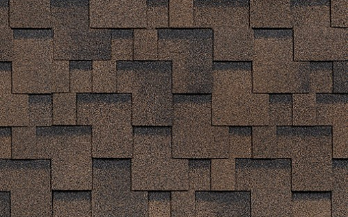 Гибкая черепица Shinglas Финская Аккорд Коричневый