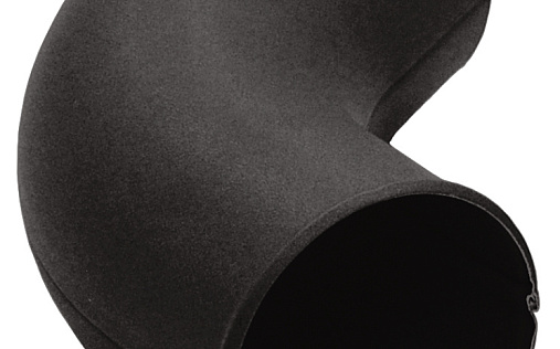 Колено стока Grand Line 125/90 Matte PU 90 мм RR 32