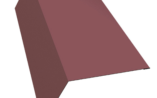 Широкая карнизная планка 100x85 Grand Line с покрытием Полиэстер 0,45 мм RAL 3003