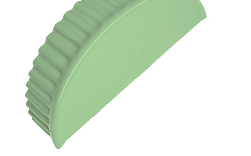 Торцевая заглушка Grand Line с покрытием Полиэстер 0,45 мм RAL 6019