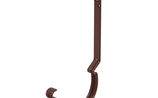 Удлиненный держатель желоба Aquasystem Премиум 150 мм, Pural, RAL 8017