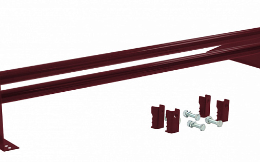 Снегозадержатель трубчатый для фальцевой кровли Optima 1 м