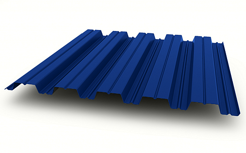 Профнастил НС44-1000 0,6 мм Полиэстер RAL 5002