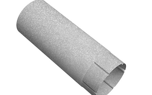 Труба металлическая круглая 146 мм Grand Line Vortex Project 2 м Оцинкованная (Zn)