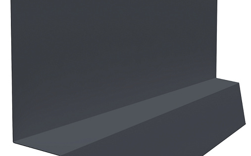 Планка начальная для фальца Grand Line с покрытием Velur X 0,5 мм RAL 7024