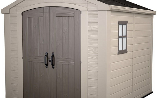 Пластиковый сарай Factor 8-8 (5,6 кв.м.)