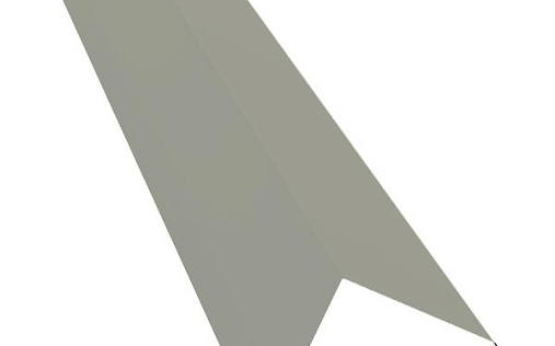 Торцевая планка 80x100 Grand Line с покрытием Полиэстер 0,7 мм RAL 7004