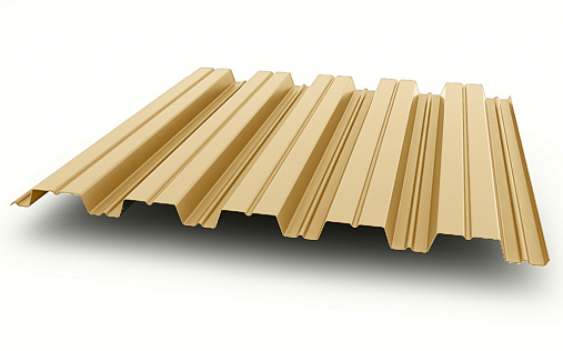 Профнастил НС44-1000 0,6 мм Полиэстер RAL 1015